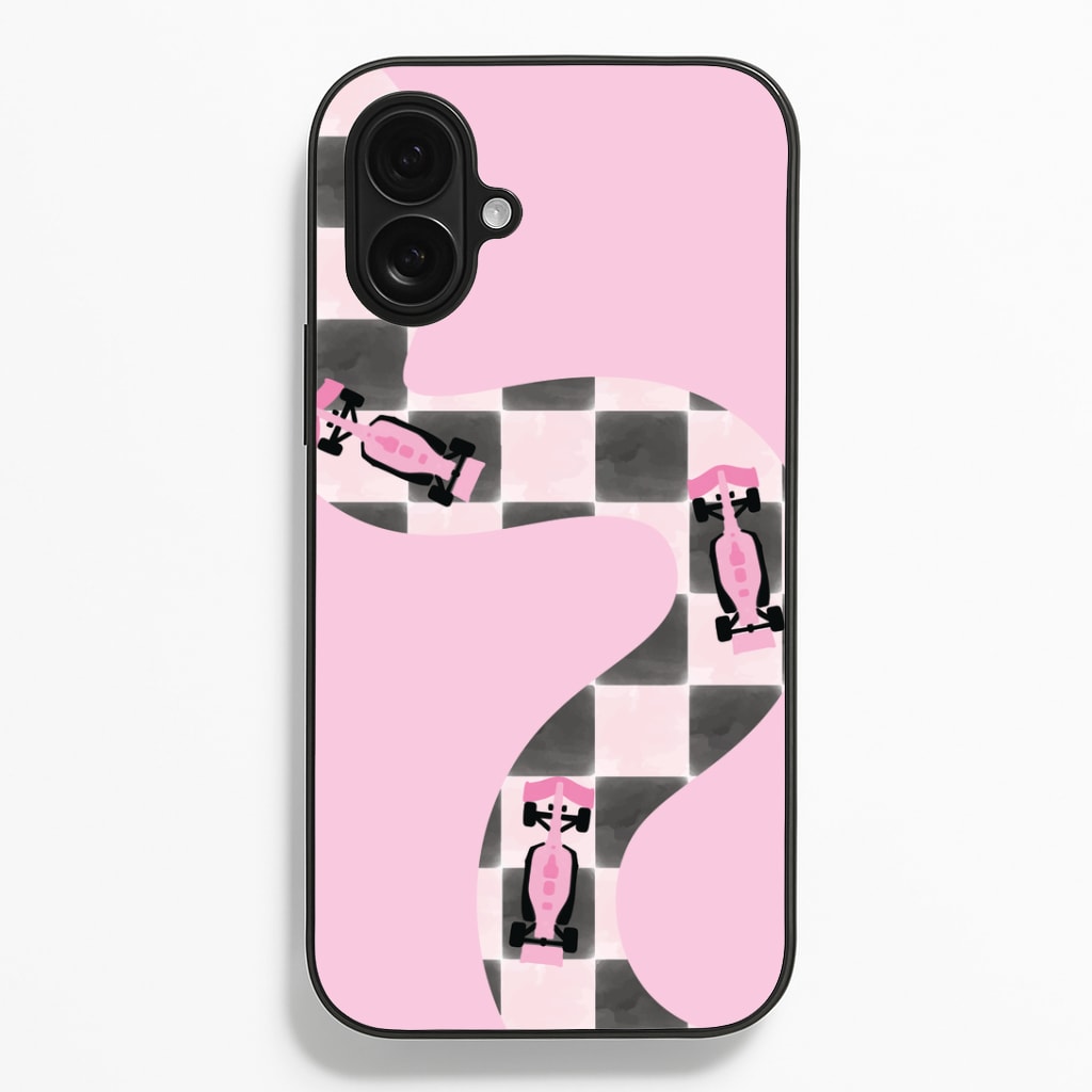 Checkered Track Phone Case