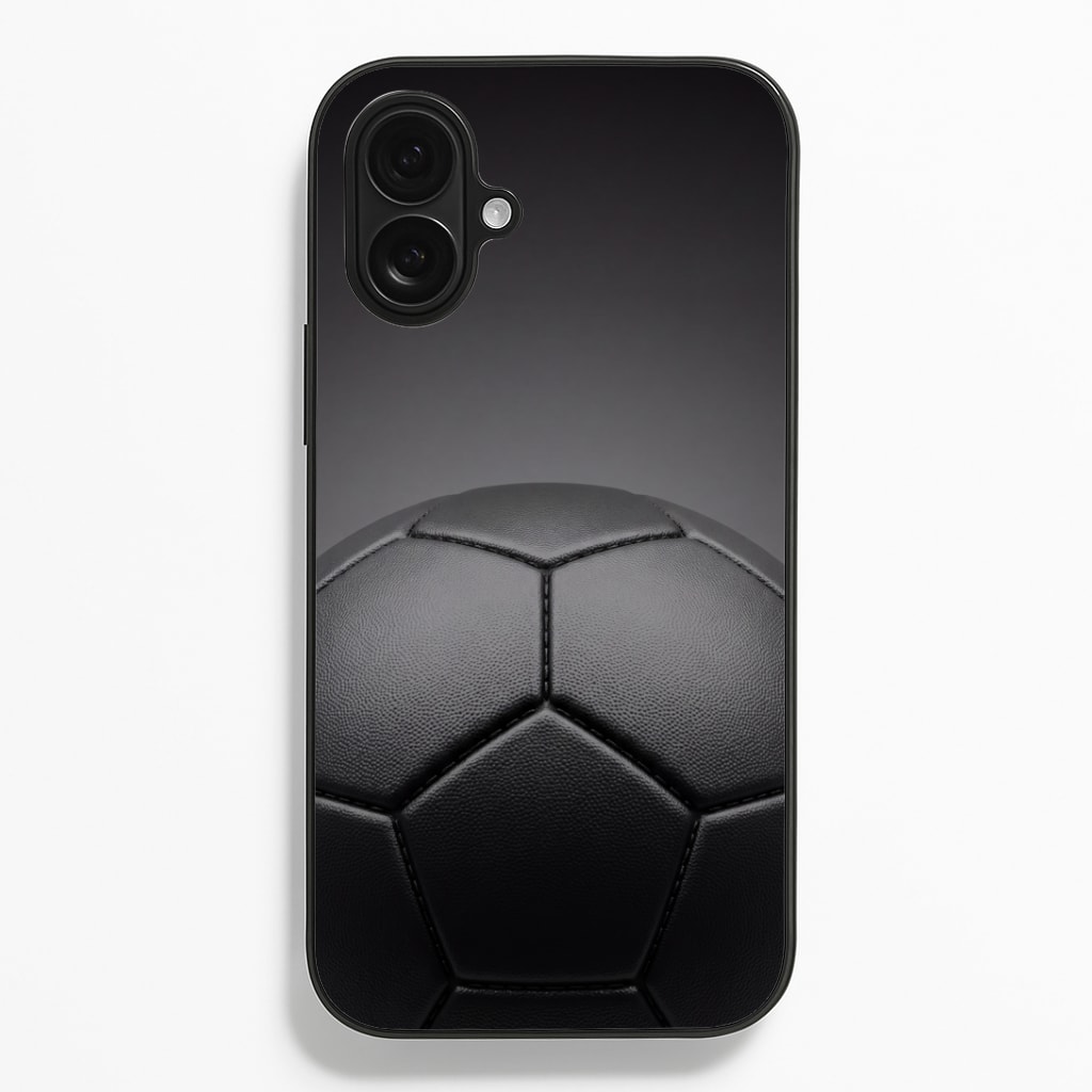 Black Football Phone Case