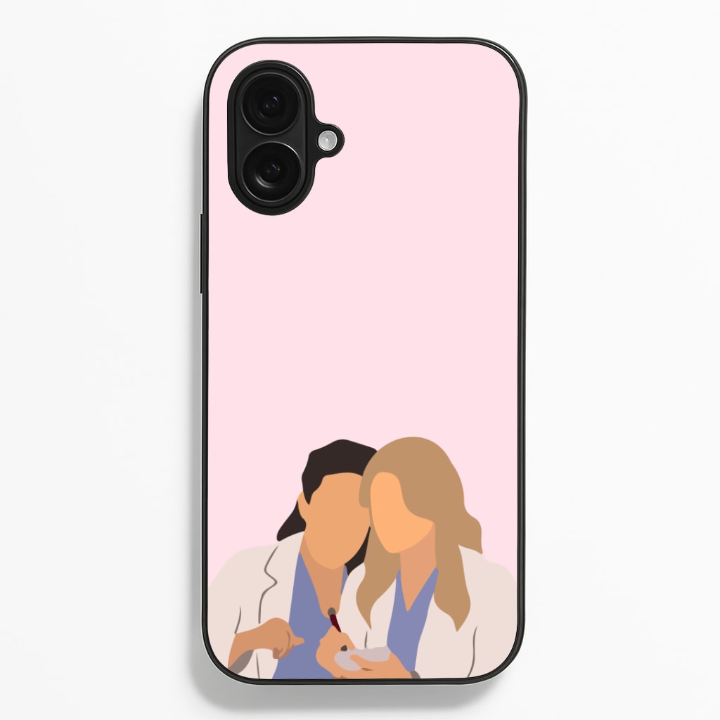 Faceless Characters - Grey's Phone Case