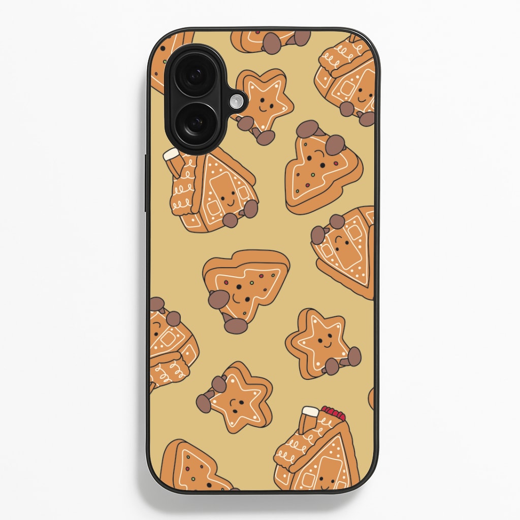 Gingerbread Plushies Pattern Phone Case