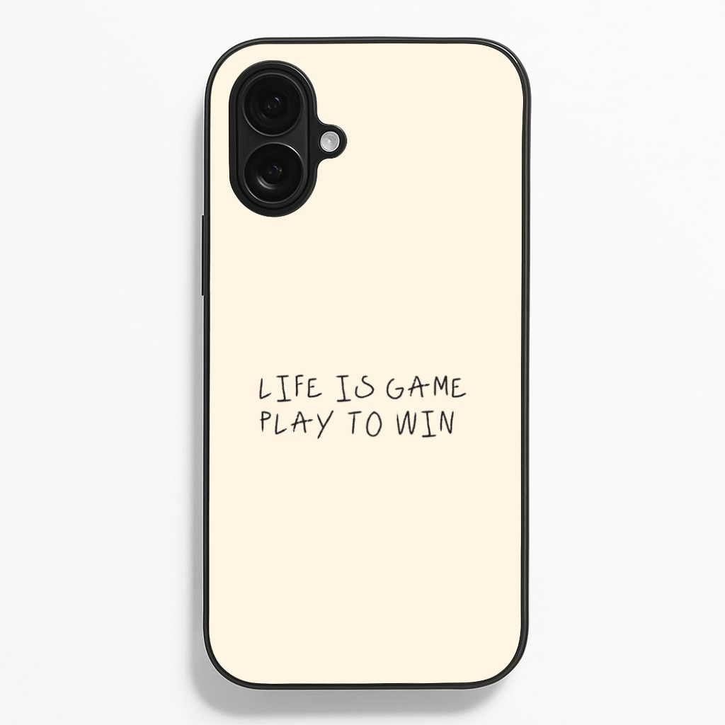 Life Is A Game Phone Case