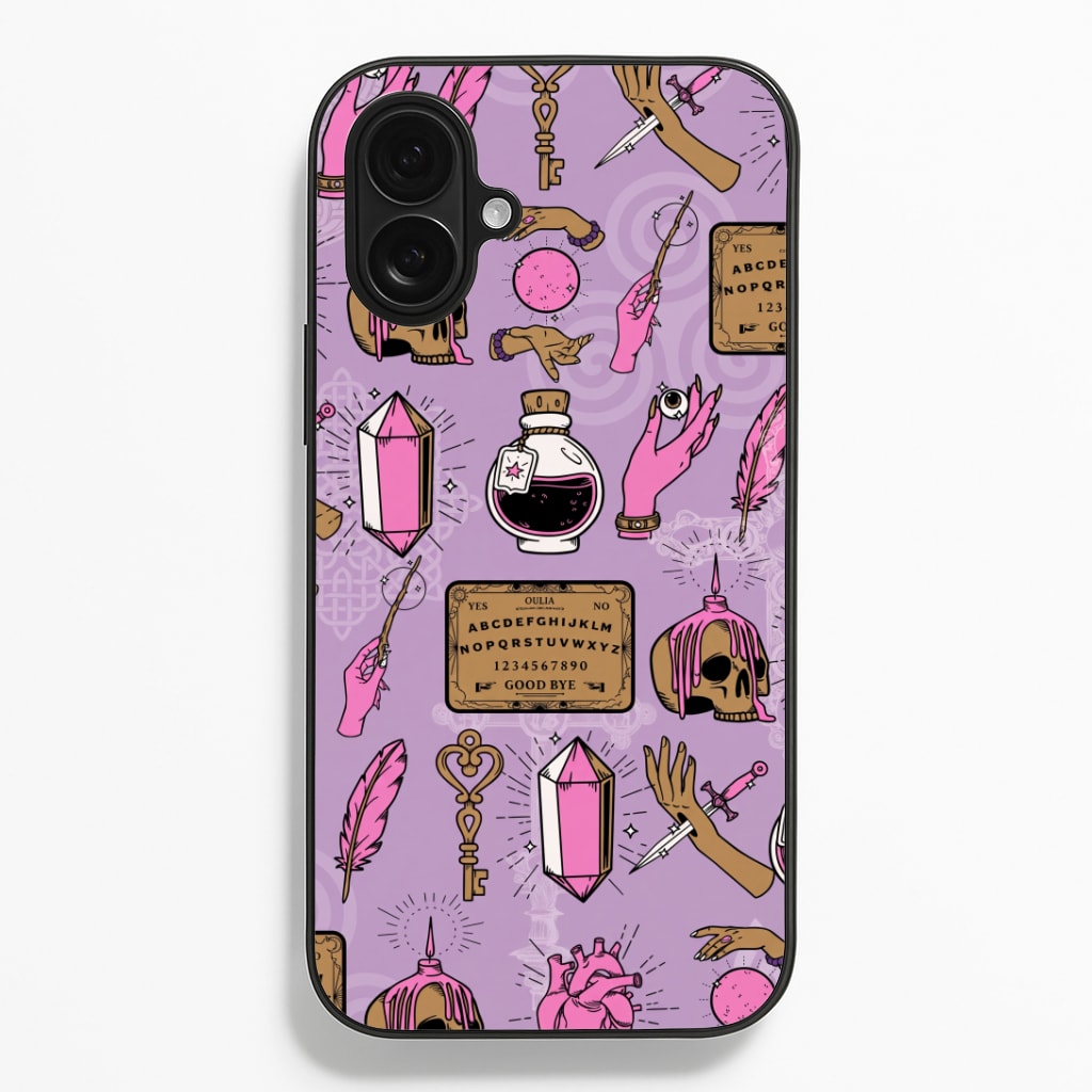 Pink Occult Talismans Phone Case