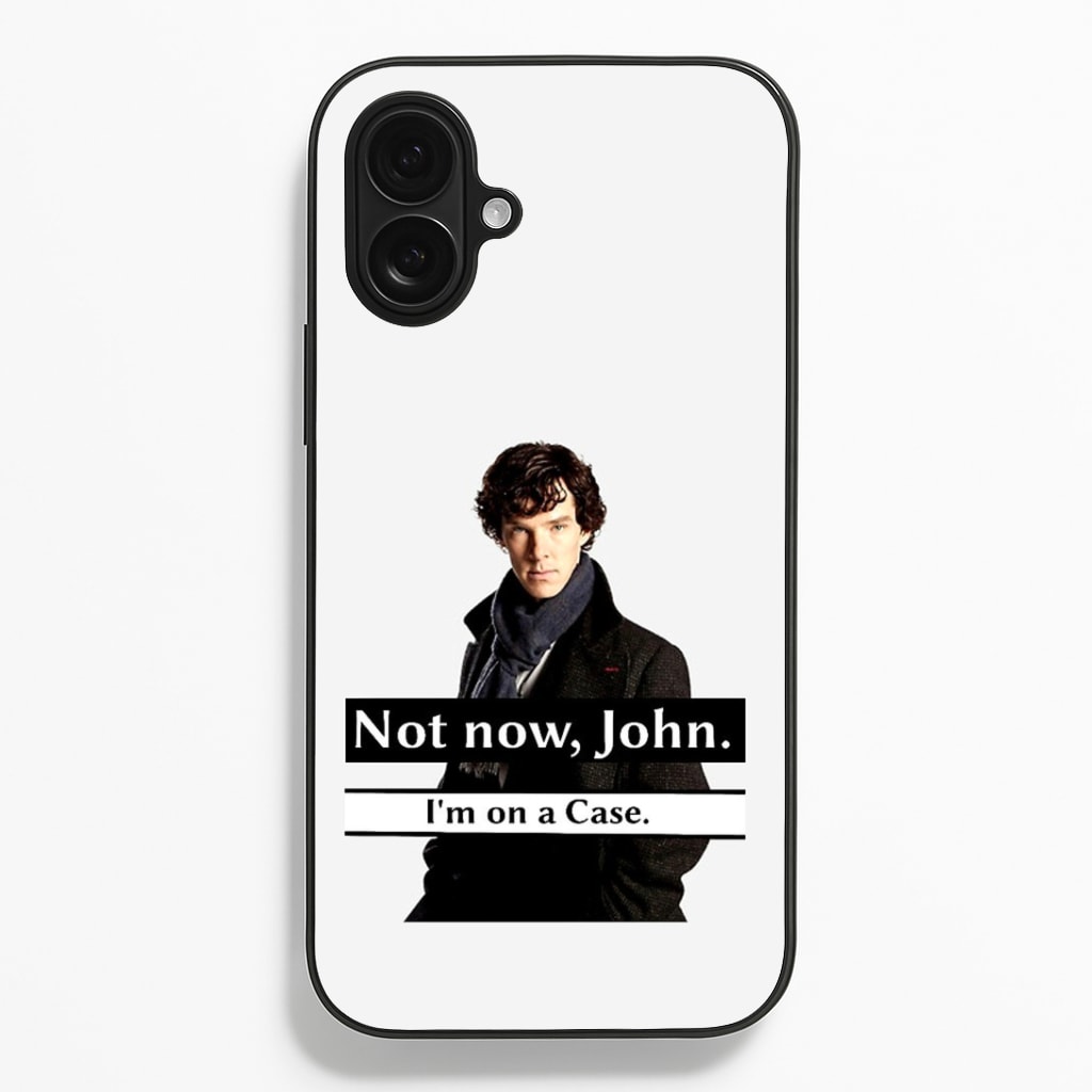 I'm on a Case Holmes Pun Phone Case