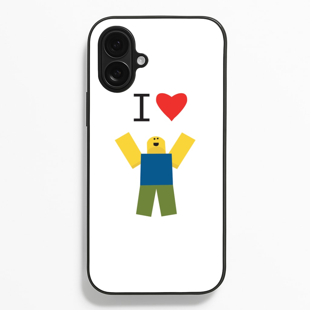I love Blox Gaming Phone Case