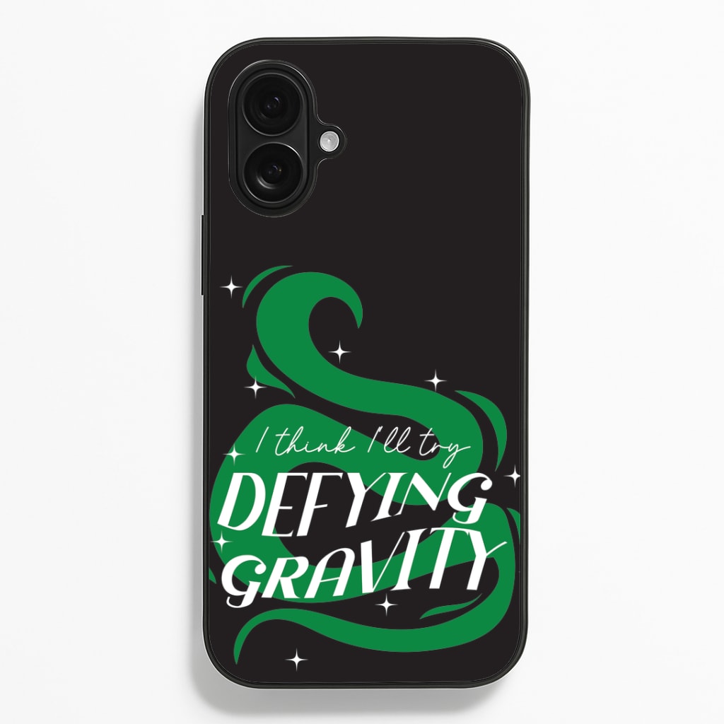 I Think I'll Try Defying Gravity Phone Case