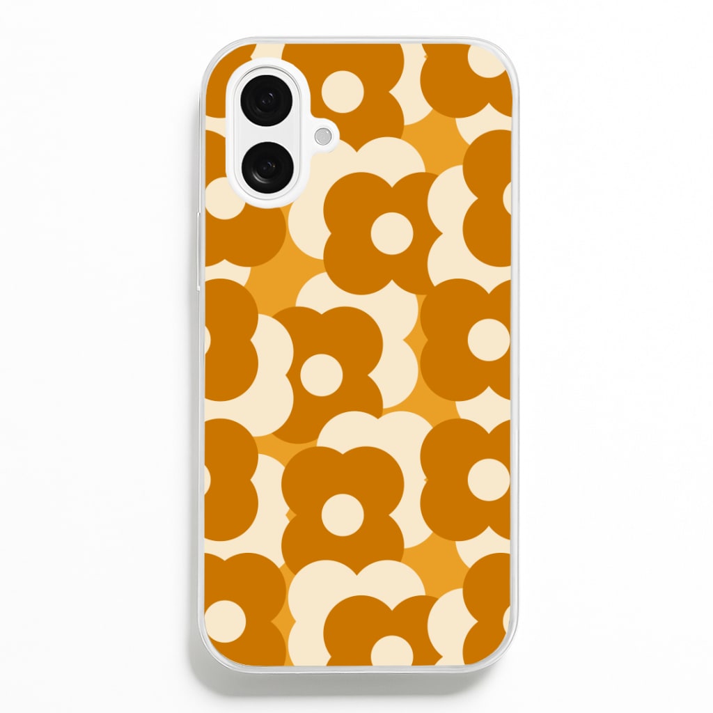 Retro Flower Pattern Phone Case