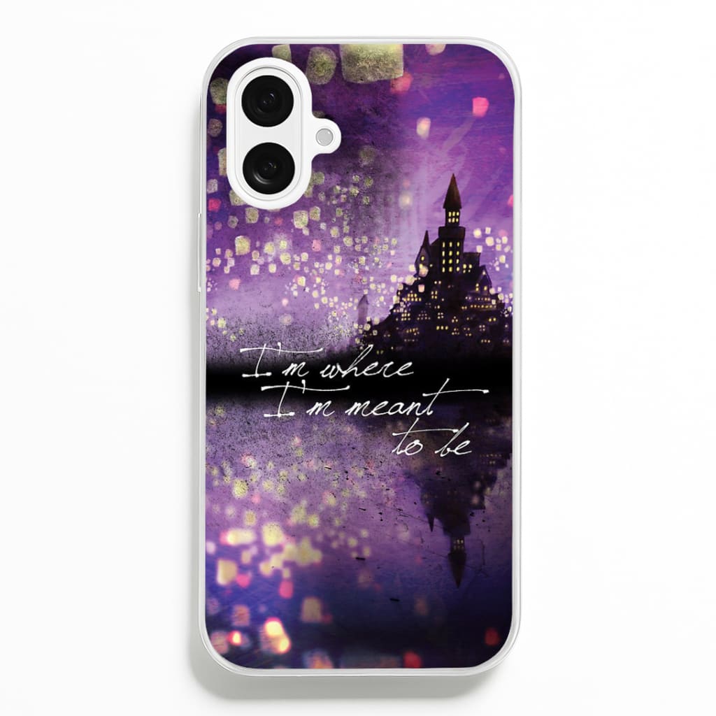 I'm Where I'm Meant To Be Tangled Phone Case