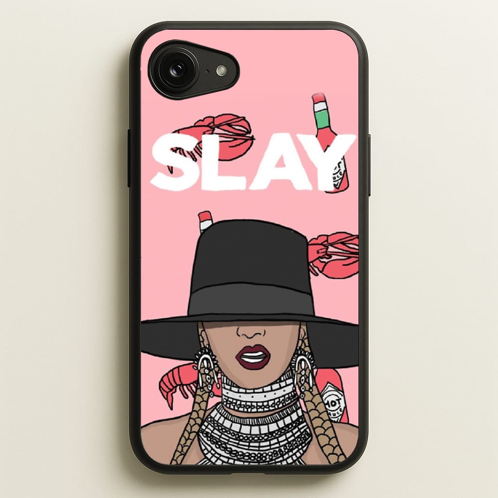 Slay - Queen B Cartoon Phone Case
