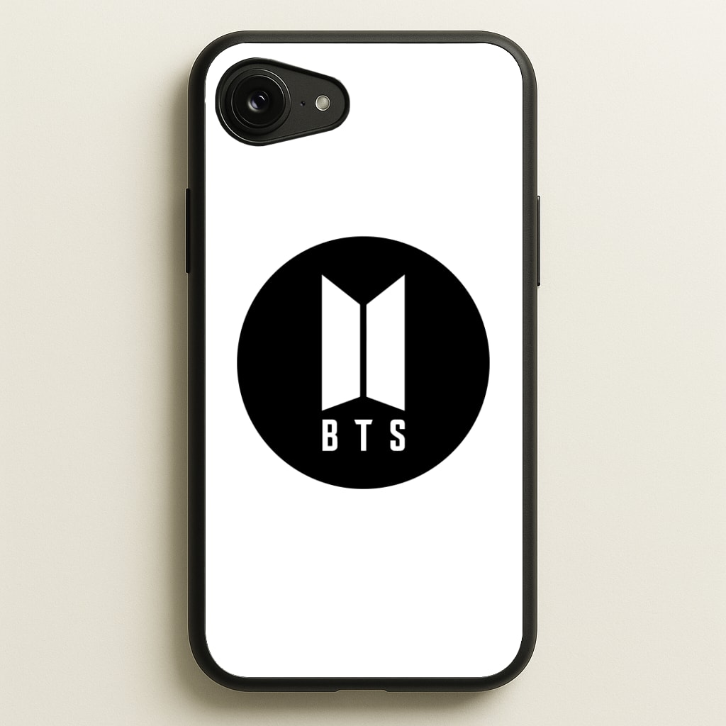 BTS logo Black - K Pop Phone Case