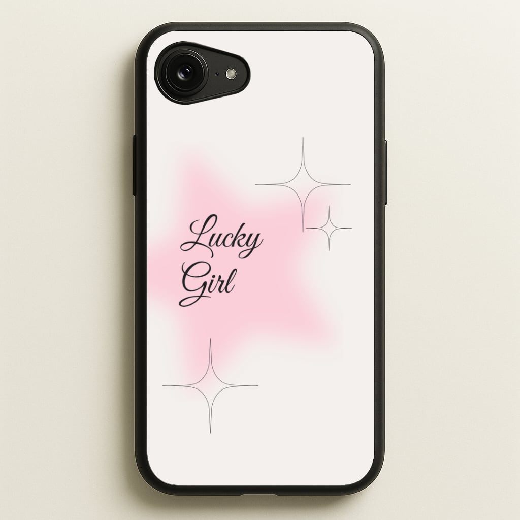 Lucky Girl - Clean Girl Aesthetic Phone Case