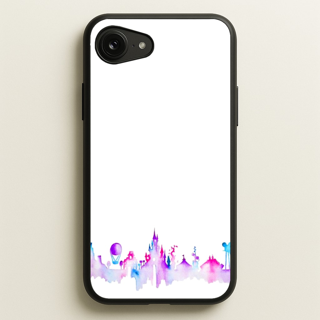 Watercolour Fairytaleland Paris Phone Case