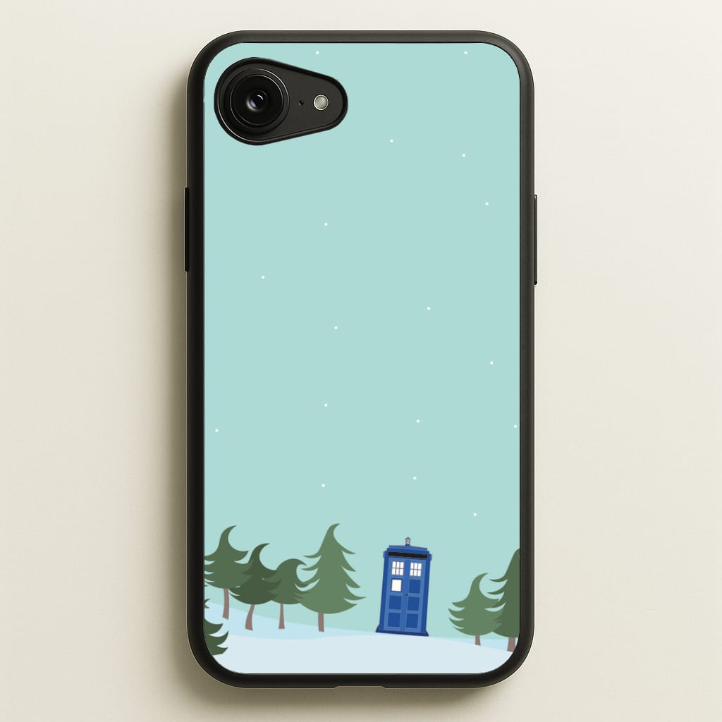 Christmas Tardis - Doctor Who Phone Case