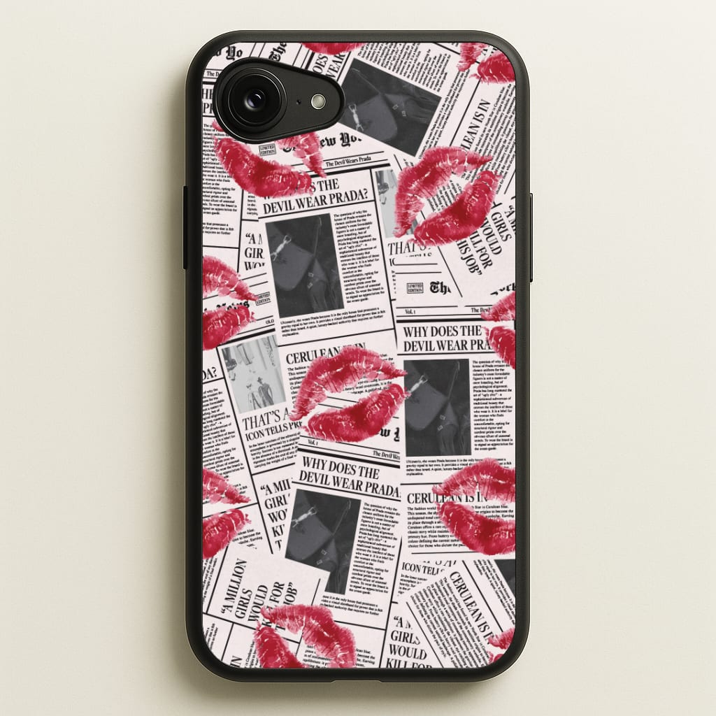 Front Page Kisses Phone Case