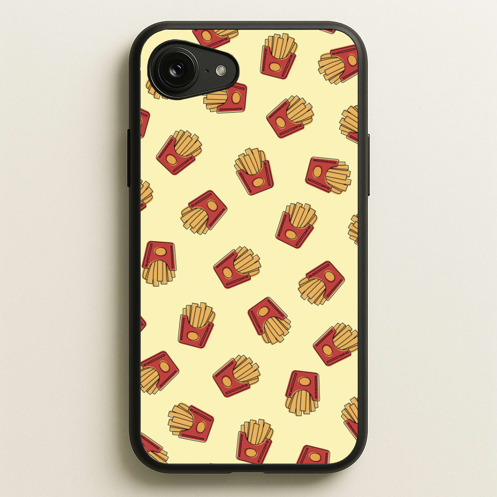 Fries - Fast Food Patterns Phone Case