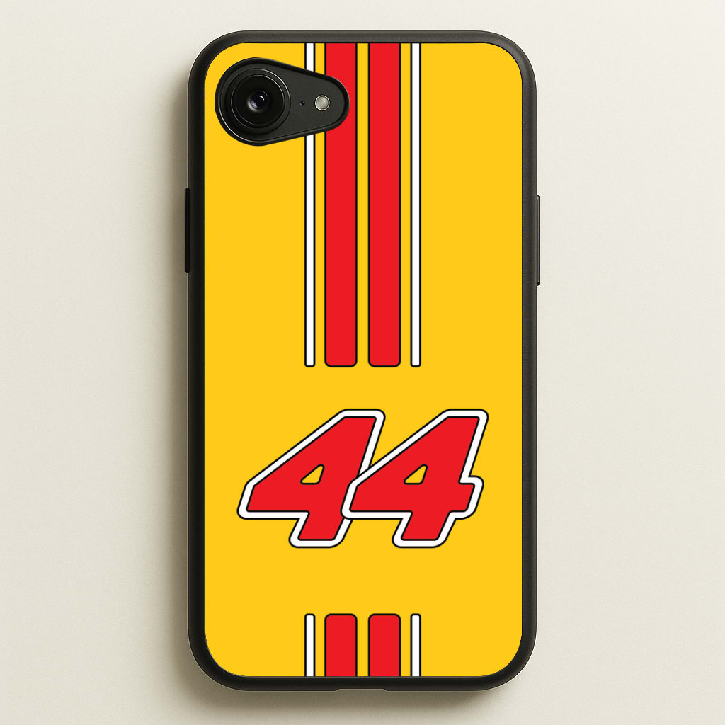 Retro Yellow And Red Hamilton Phone Case