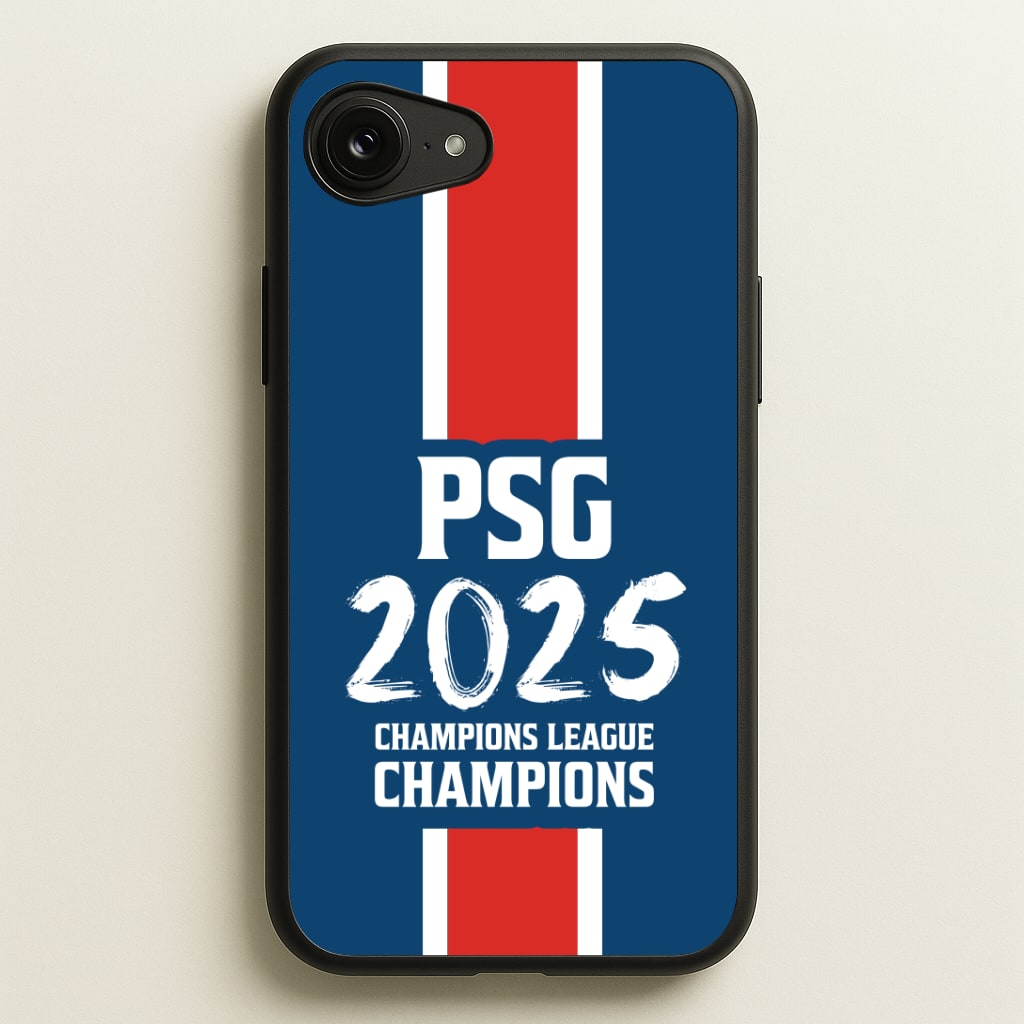 Champion League Winners 25 PSG Phone Case