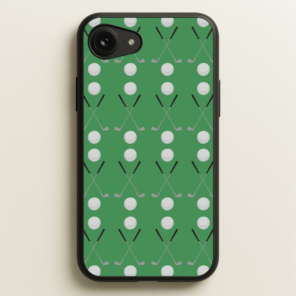 Golf clubs Phone Case