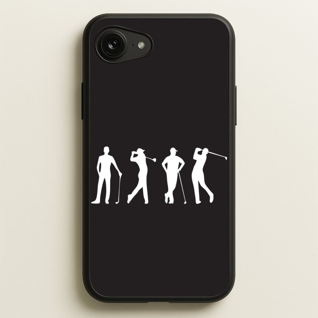 Golf Silhouettes Phone Case