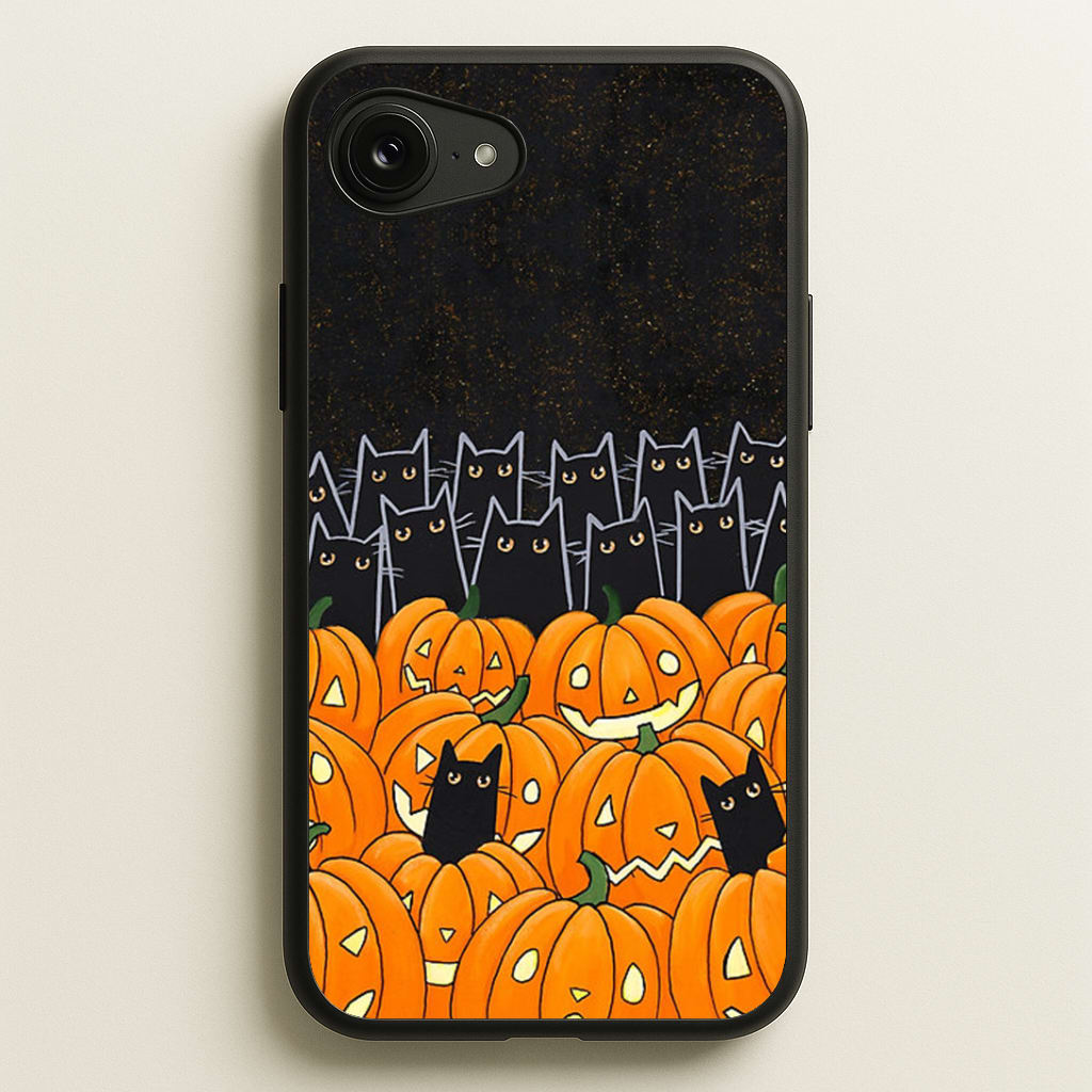 Black Cats & Lanterns - Halloween Phone Case
