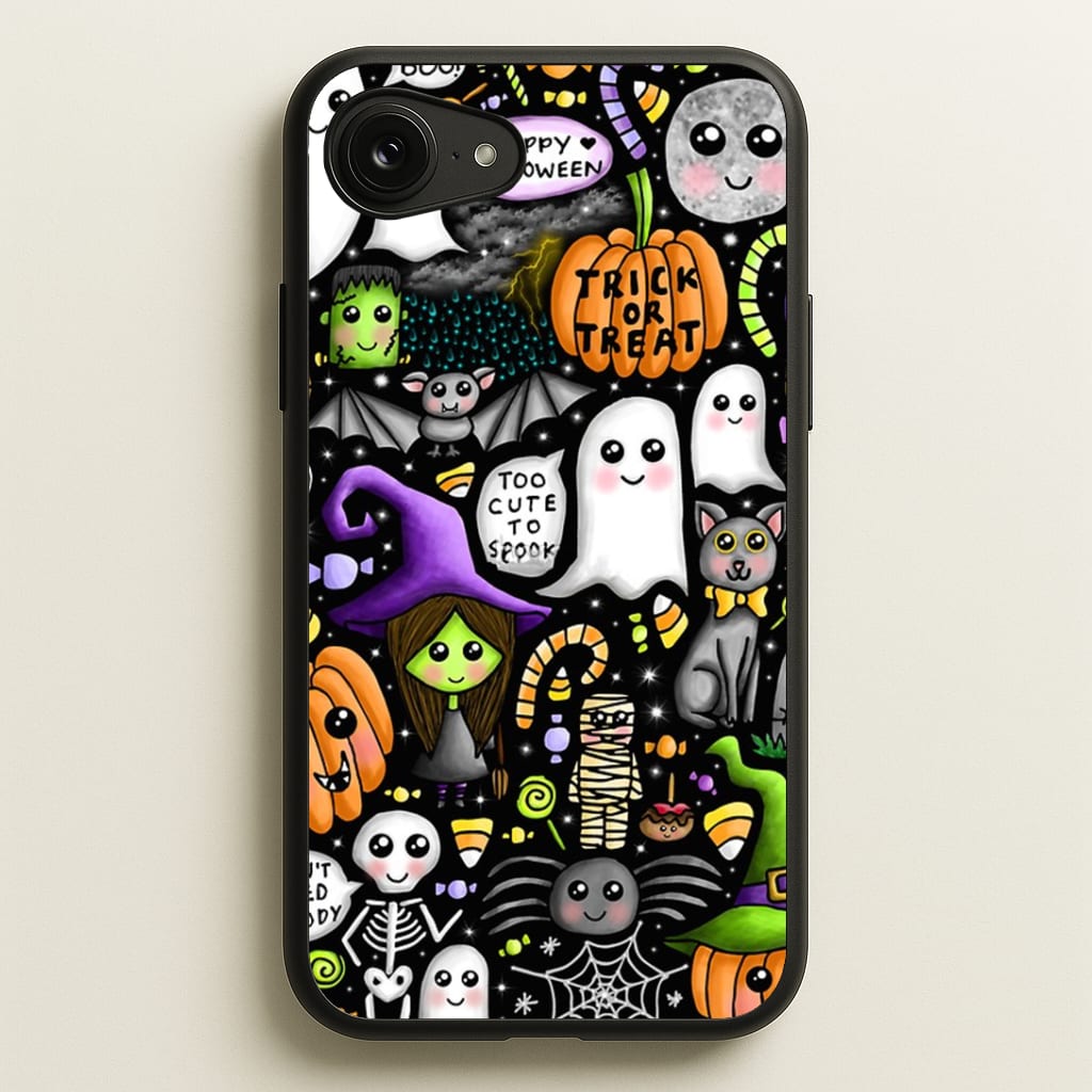 Colourful Halloween Pattern Phone Case