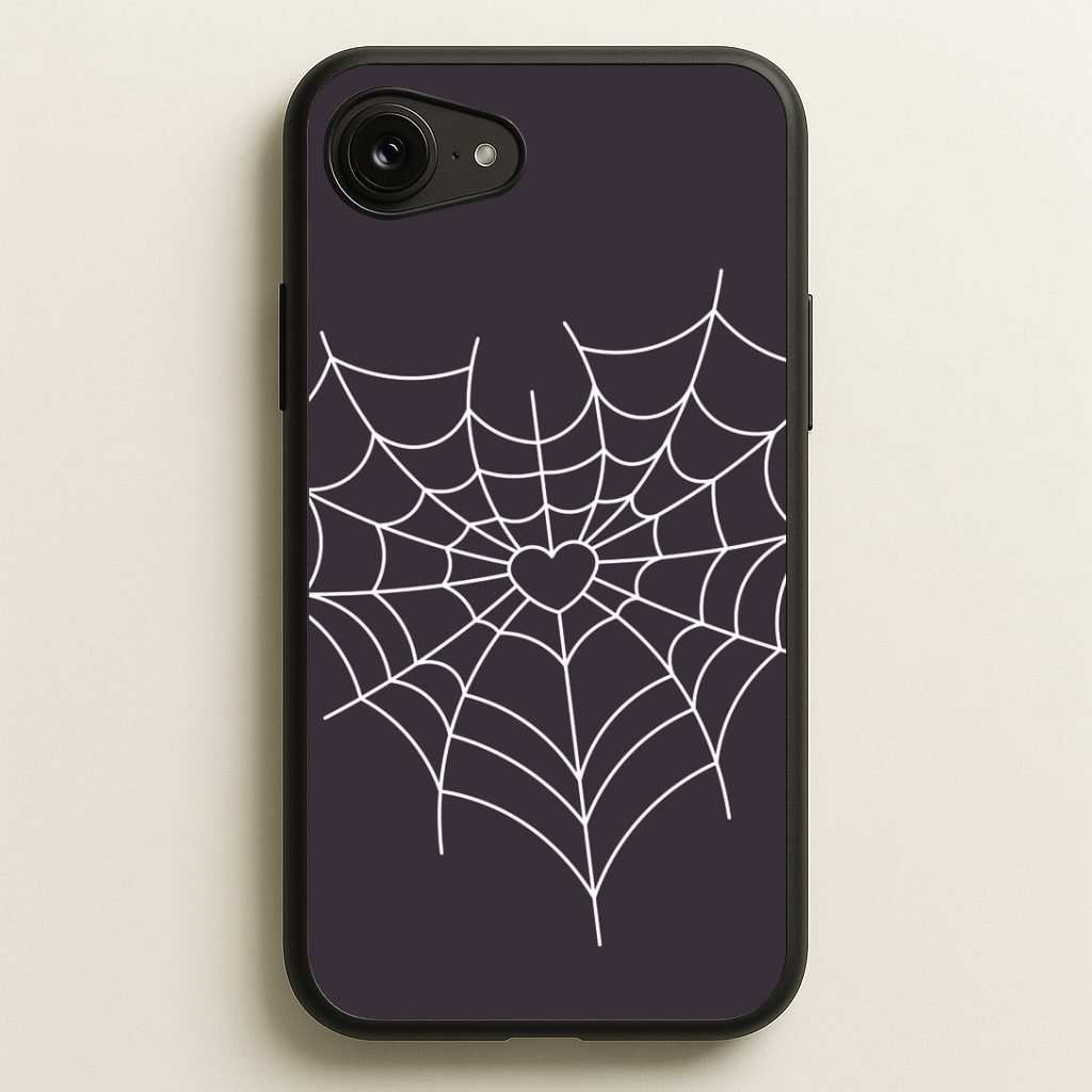 Spiderweb Hearts I Phone Case