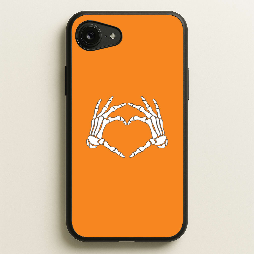 Skeleton Heart Phone Case
