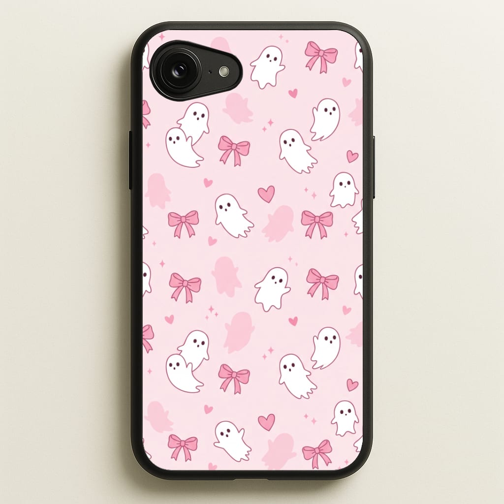 Pink Ghosts And Bows Phone Case
