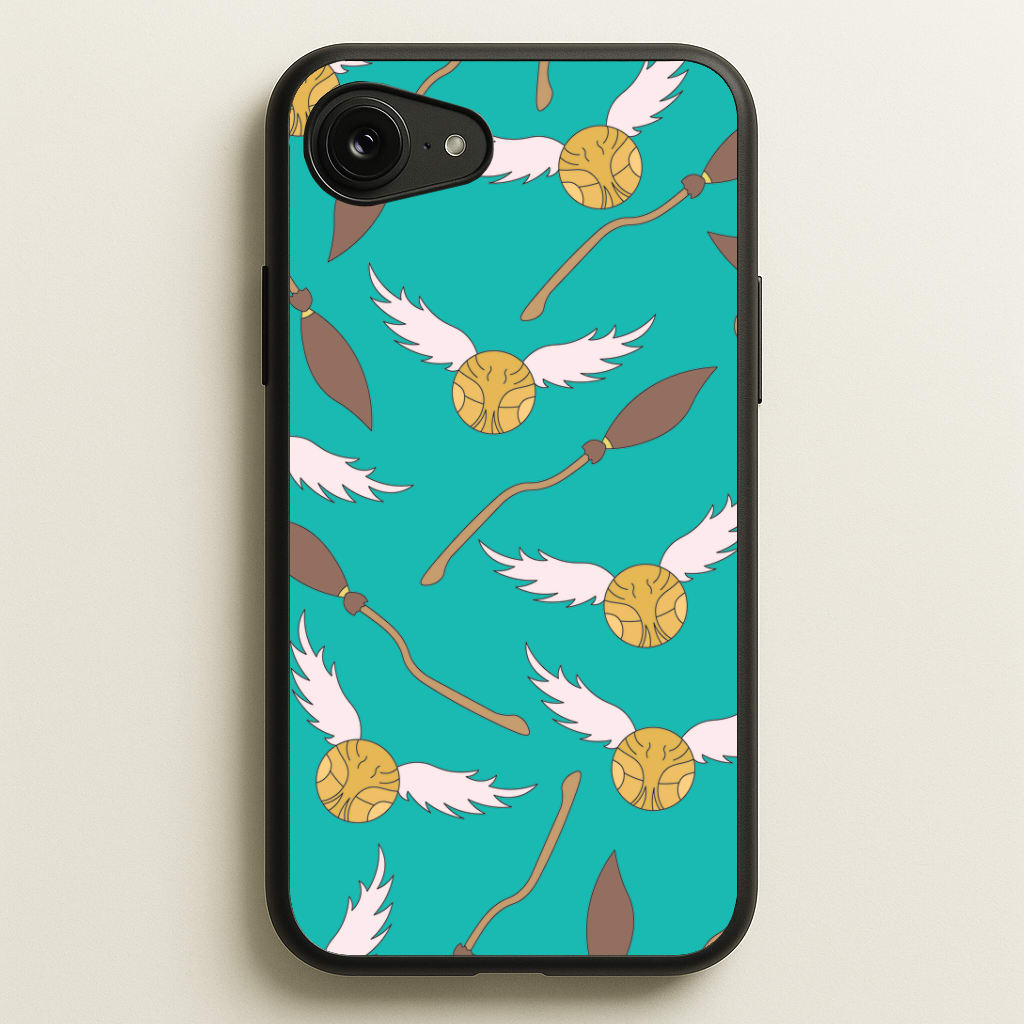 Quidditch Pattern - Harry Potter Phone Case