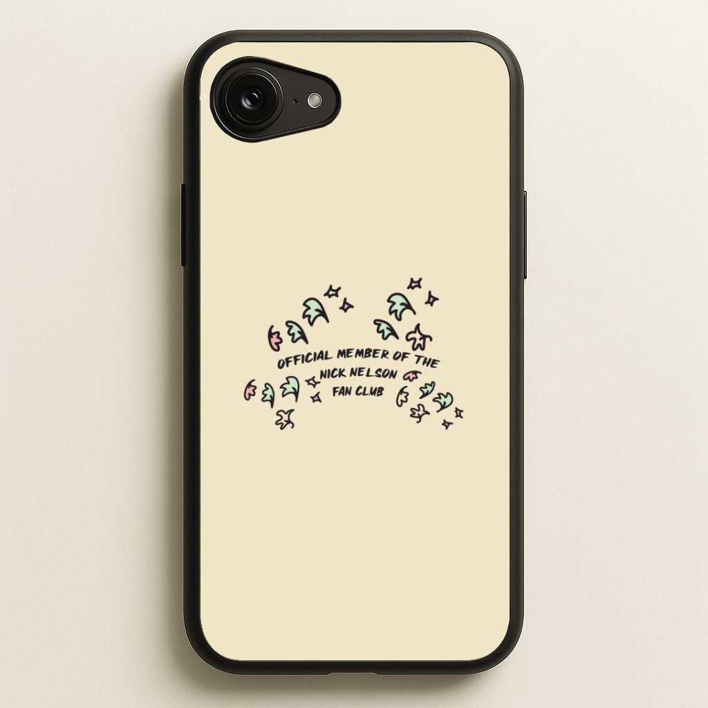 Official Member Of The Nick Nelson Fan Club - Heart TV Phone Case