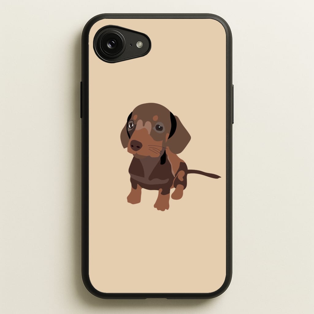 Brown - Dachshunds Phone Case