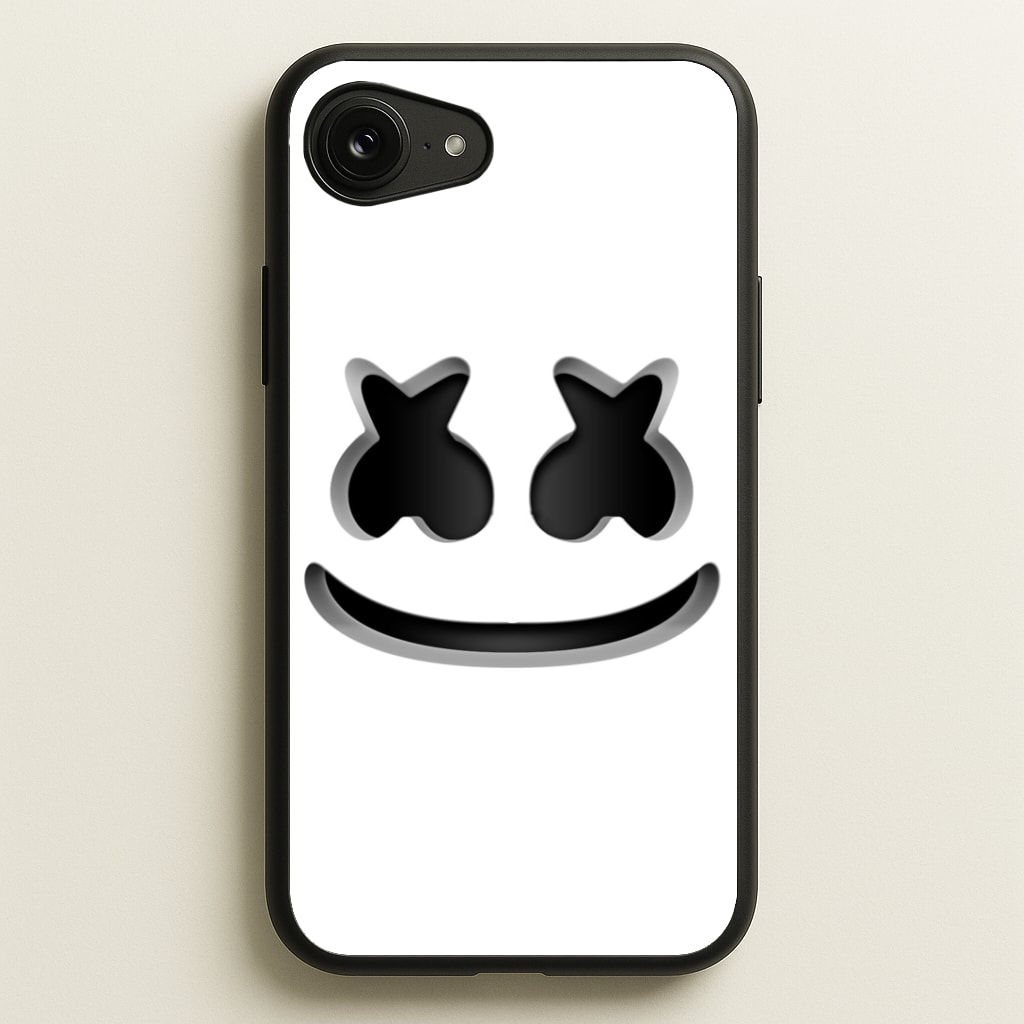 White Helmet DJ Helmet Phone Case