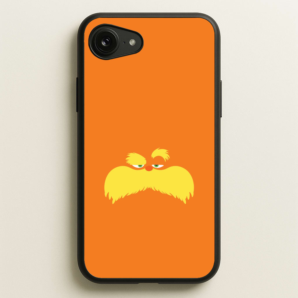 Orange Tree Creature Face Phone Case