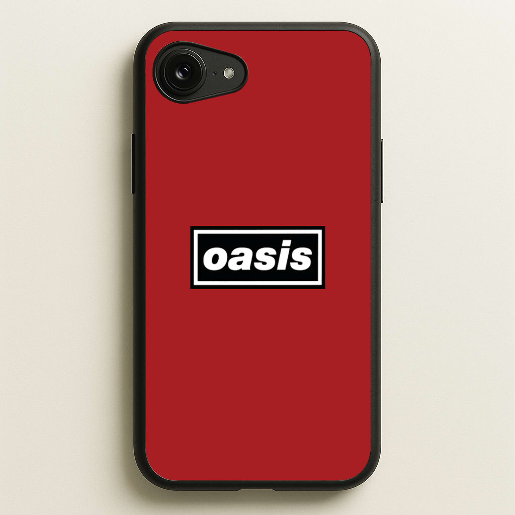 Band Name Red Phone Case
