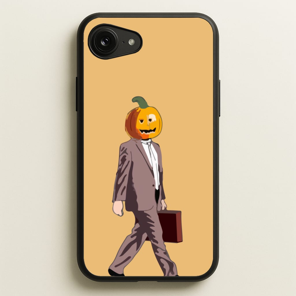 Dwight Pumpkin Head Phone Case