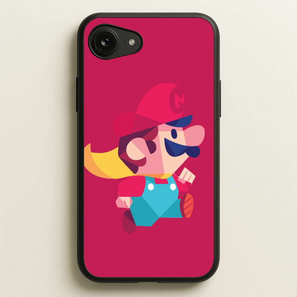 Running Mario - Mario Phone Case