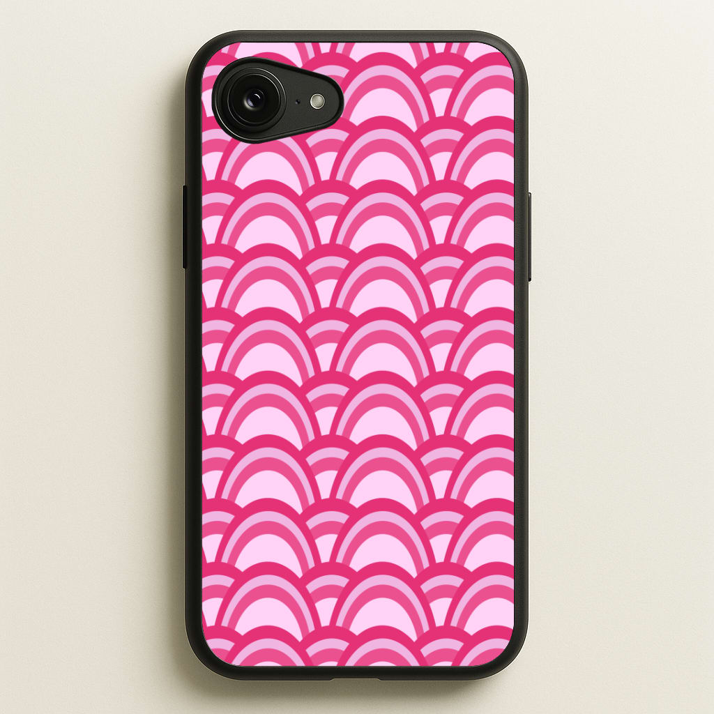 Purple Pink Abstract Pattern Phone Case