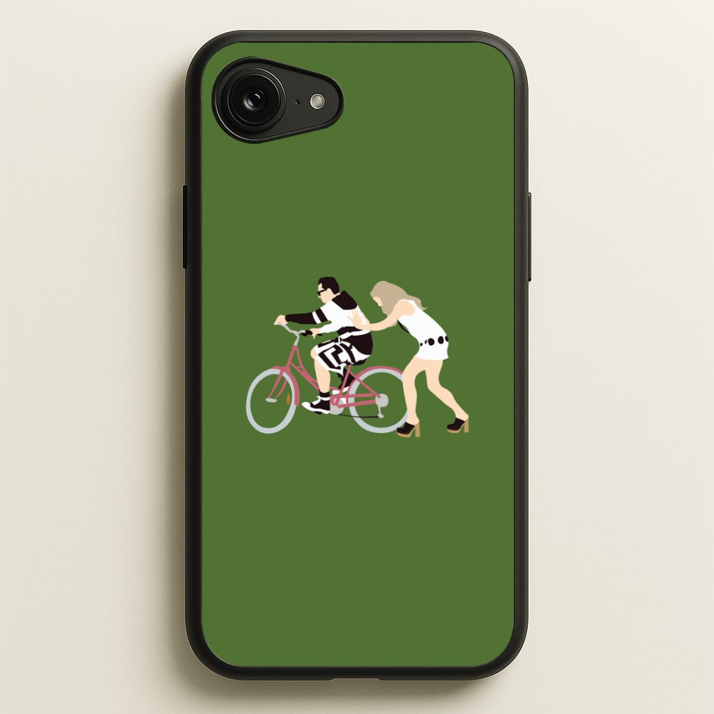 David Riding A Bike Phone Case