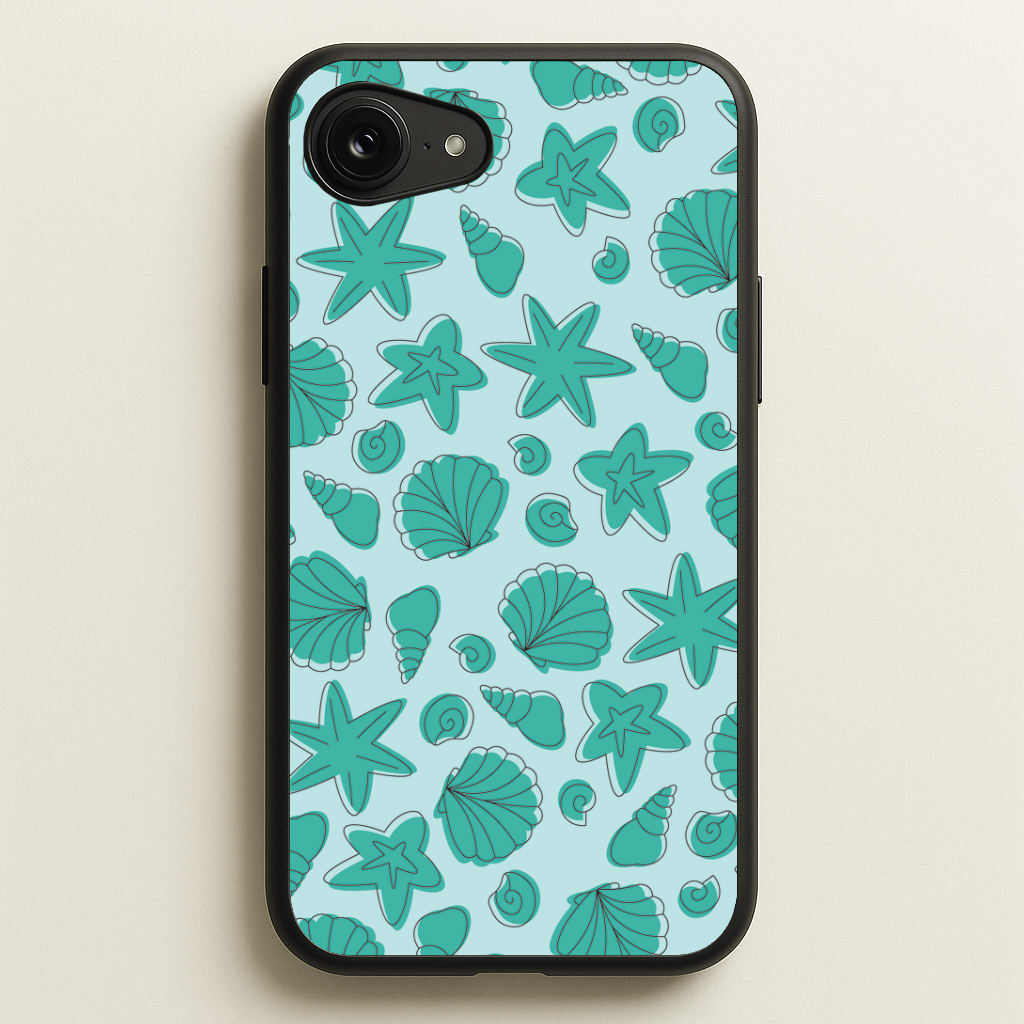 Seashells Pattern 4 Phone Case