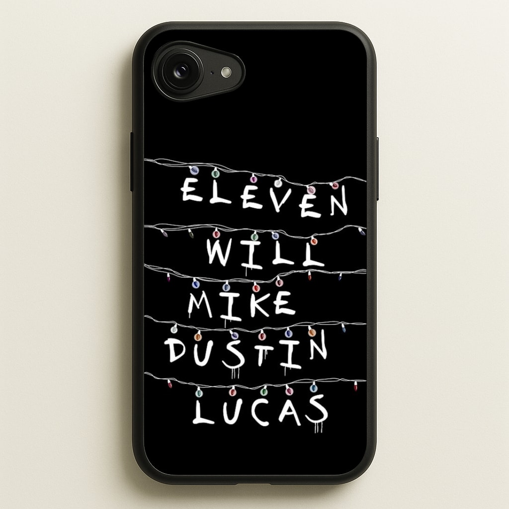 Eleven, Will, Mike, Dustin & Lucas Phone Case