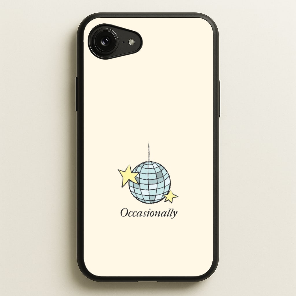 Ocasionally Discoball Phone Case