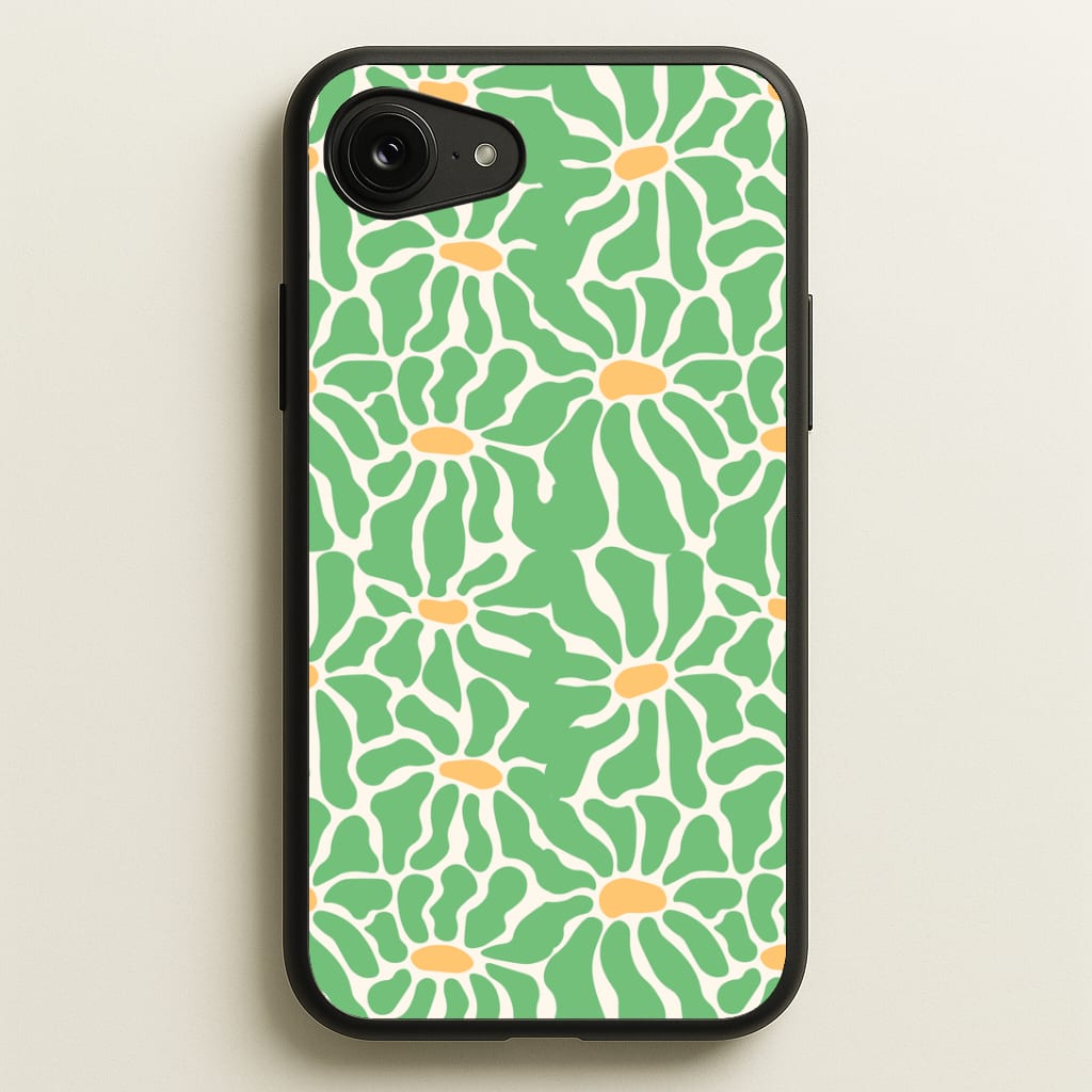 Green Flowers - Summer Phone Case