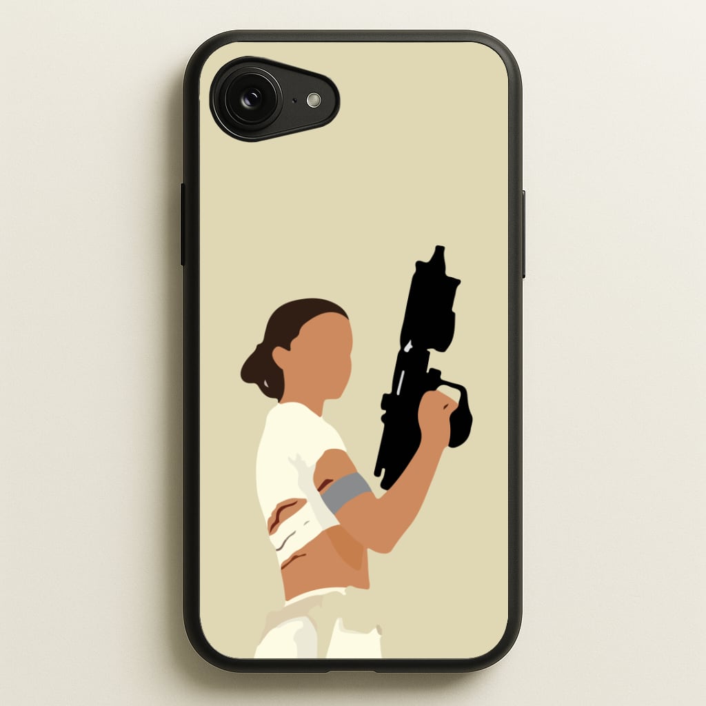 Leia With Gun Phone Case