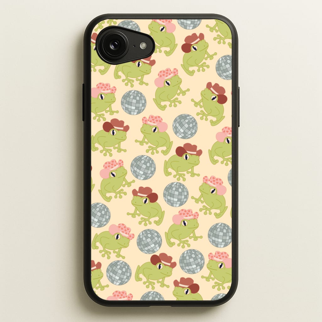 Frogs With Cowboy Hats - Western Phone Case