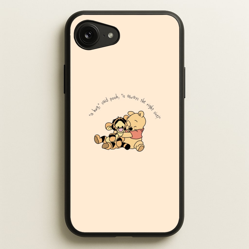 A Hug Said Pooh - Winnie Phone Case