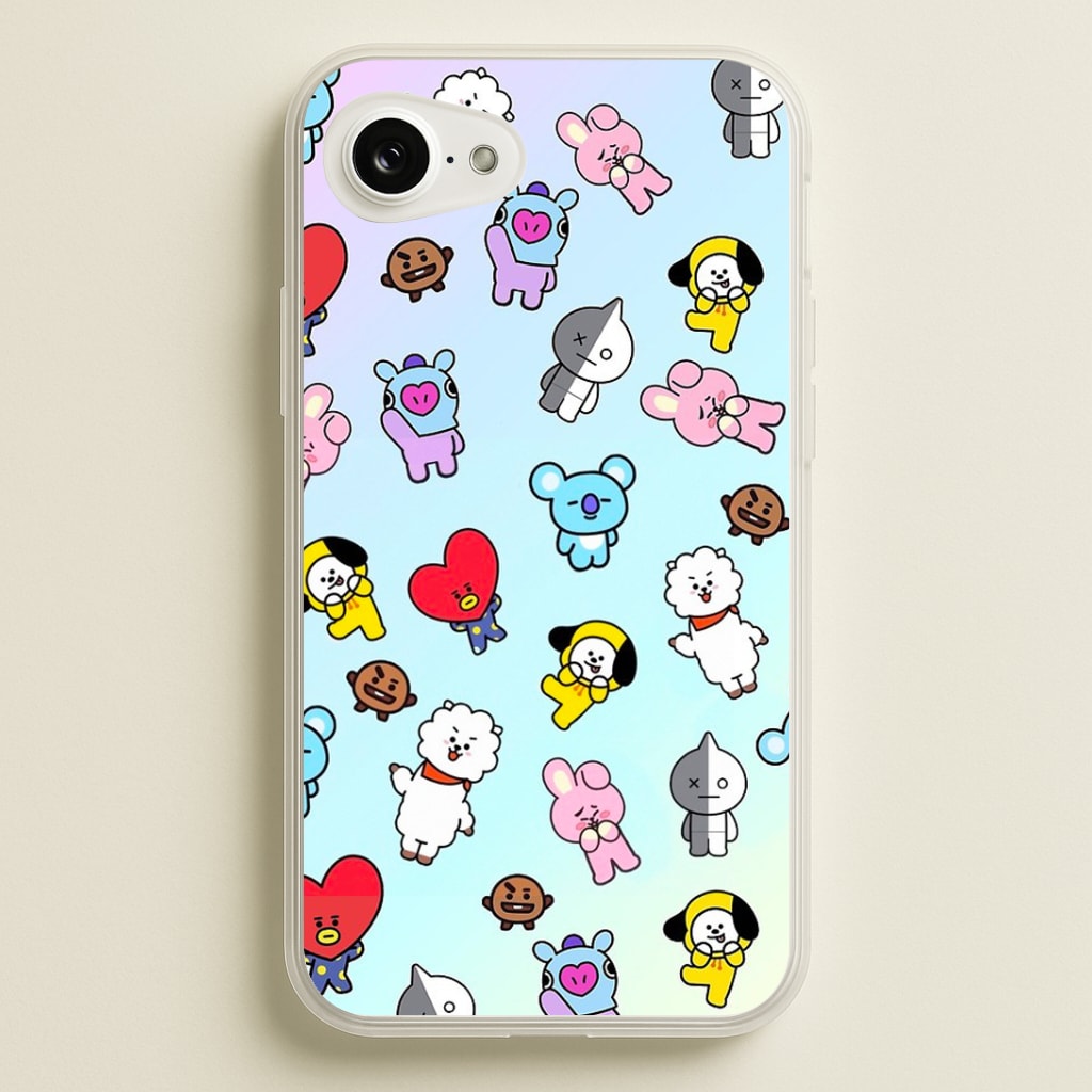 BT21 Collage - K Pop Phone Case