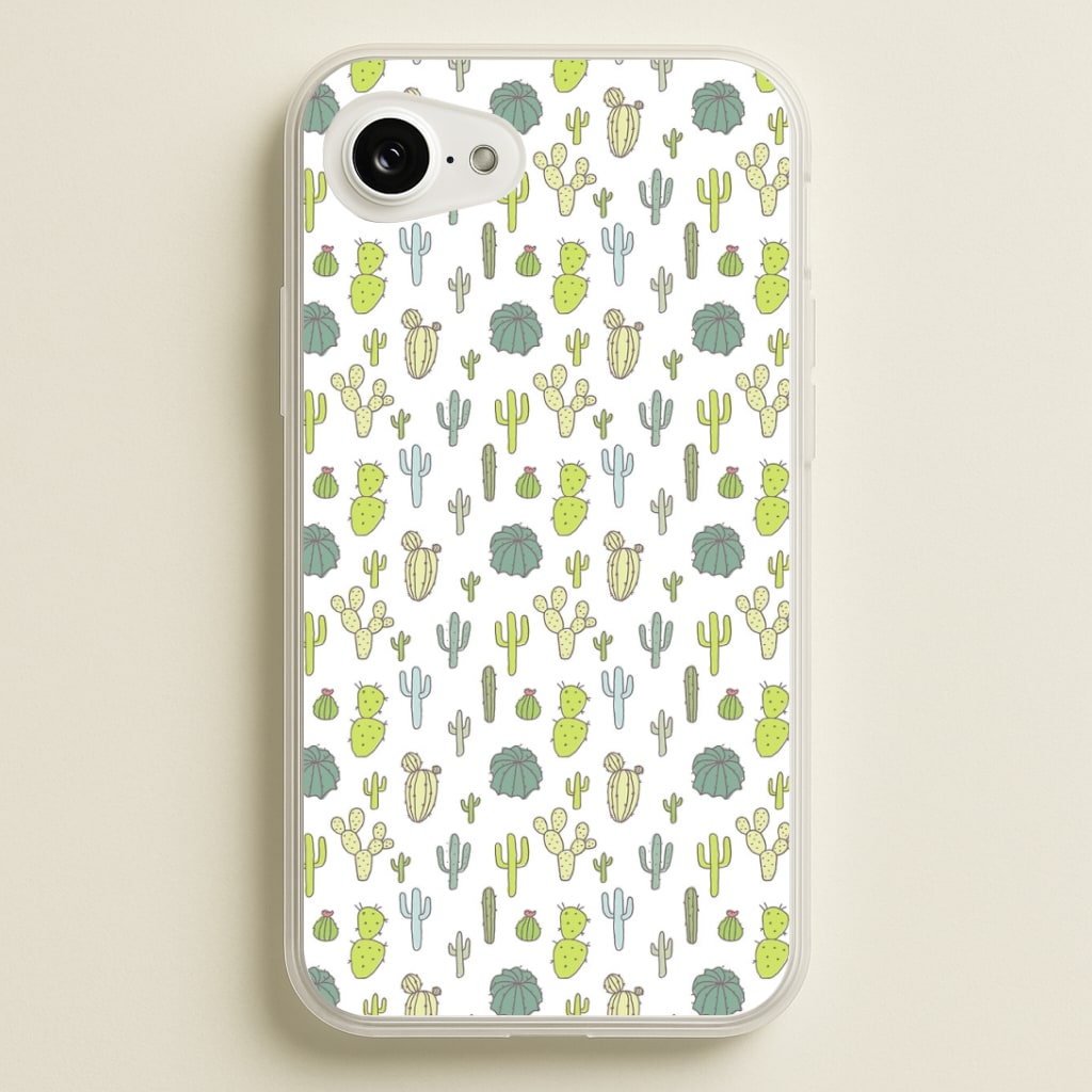 Cactus Pattern Phone Case