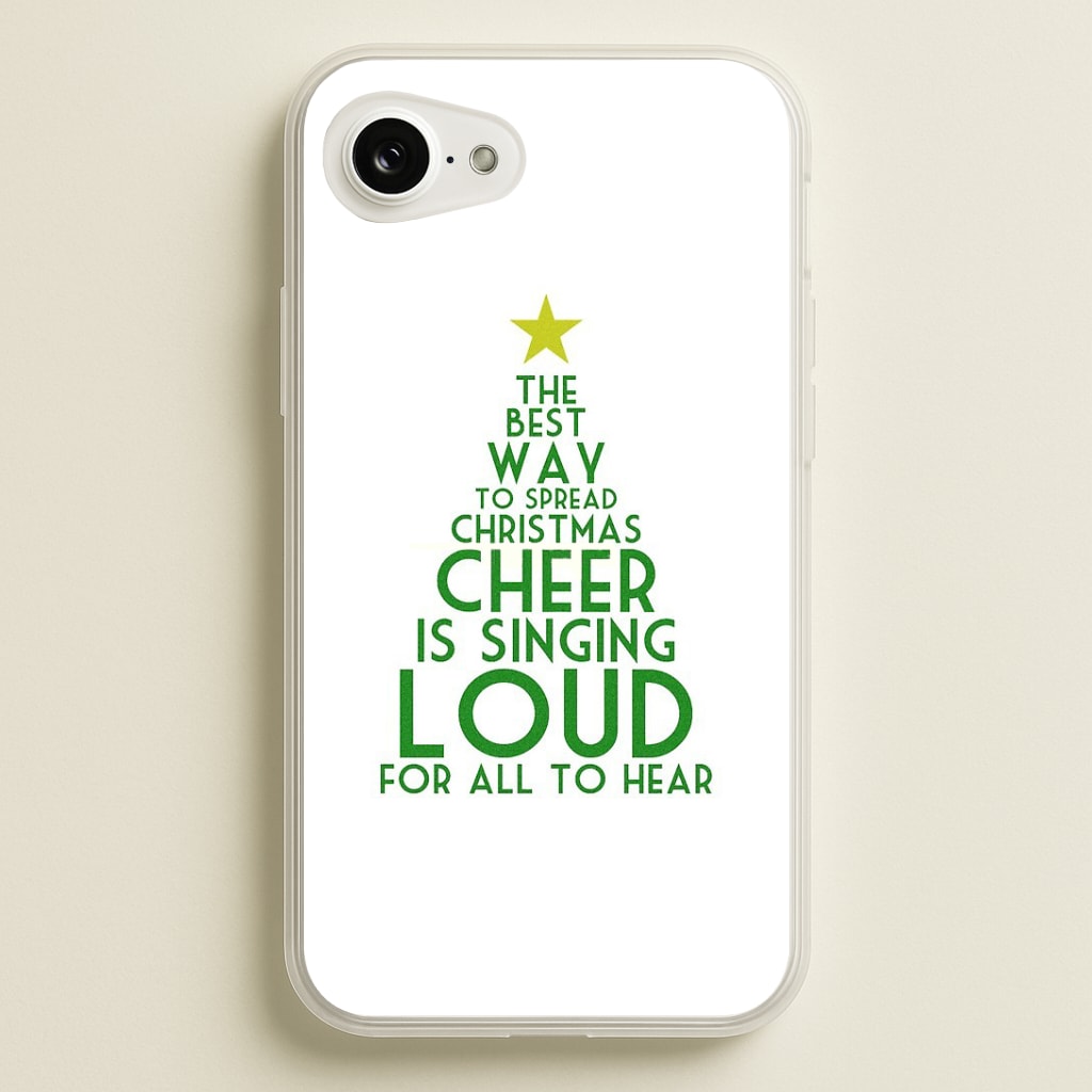 The Best Way To Spread Christmas Cheer - Elf Phone Case