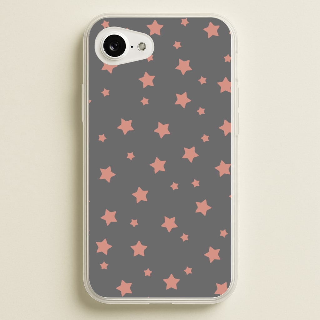 Rose Gold Star Pattern Phone Case
