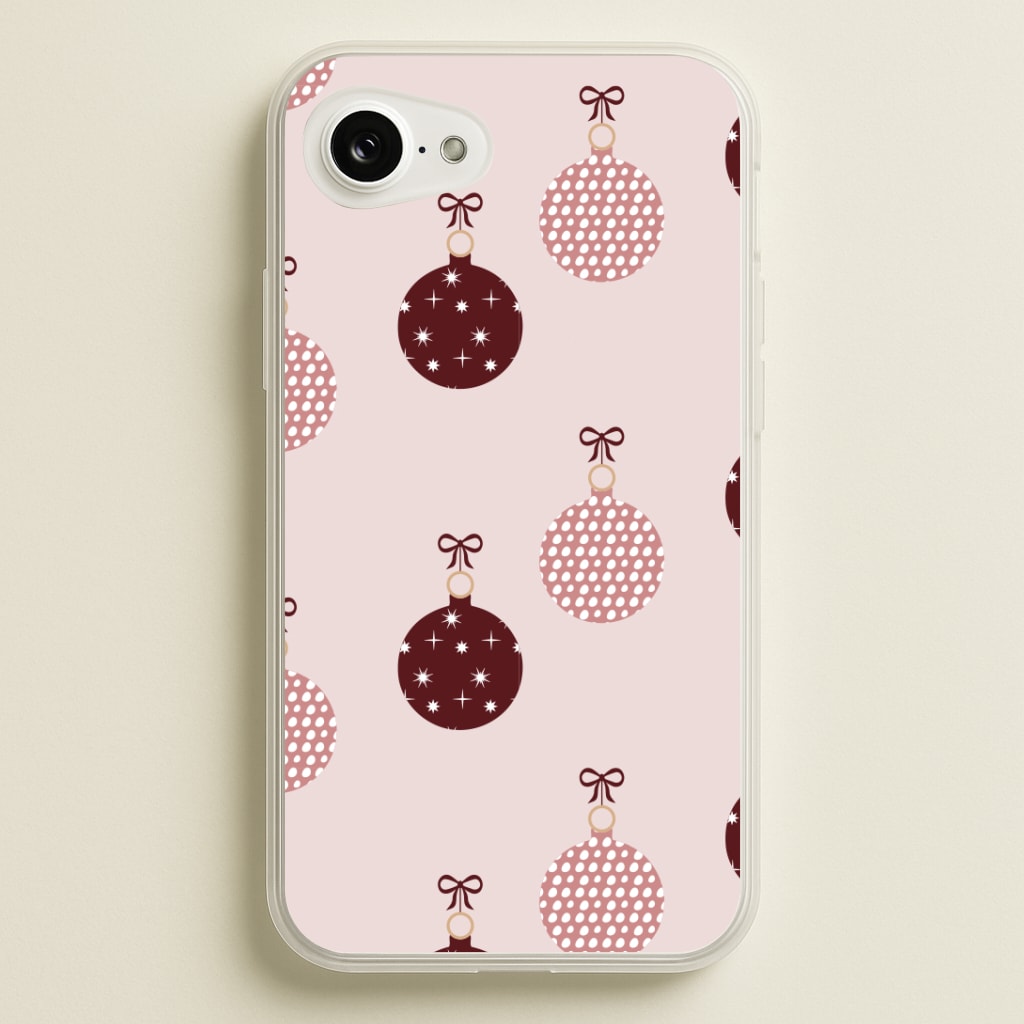 Christmas Bauble Pattern Phone Case