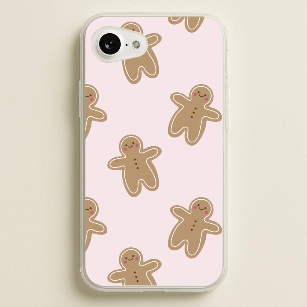 Gingerbread Men Christmas Pattern Phone Case